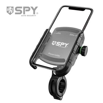 SPY universal motorcycle phone mount 360 degree Rotation Adjustable Bicycle Phone Holder